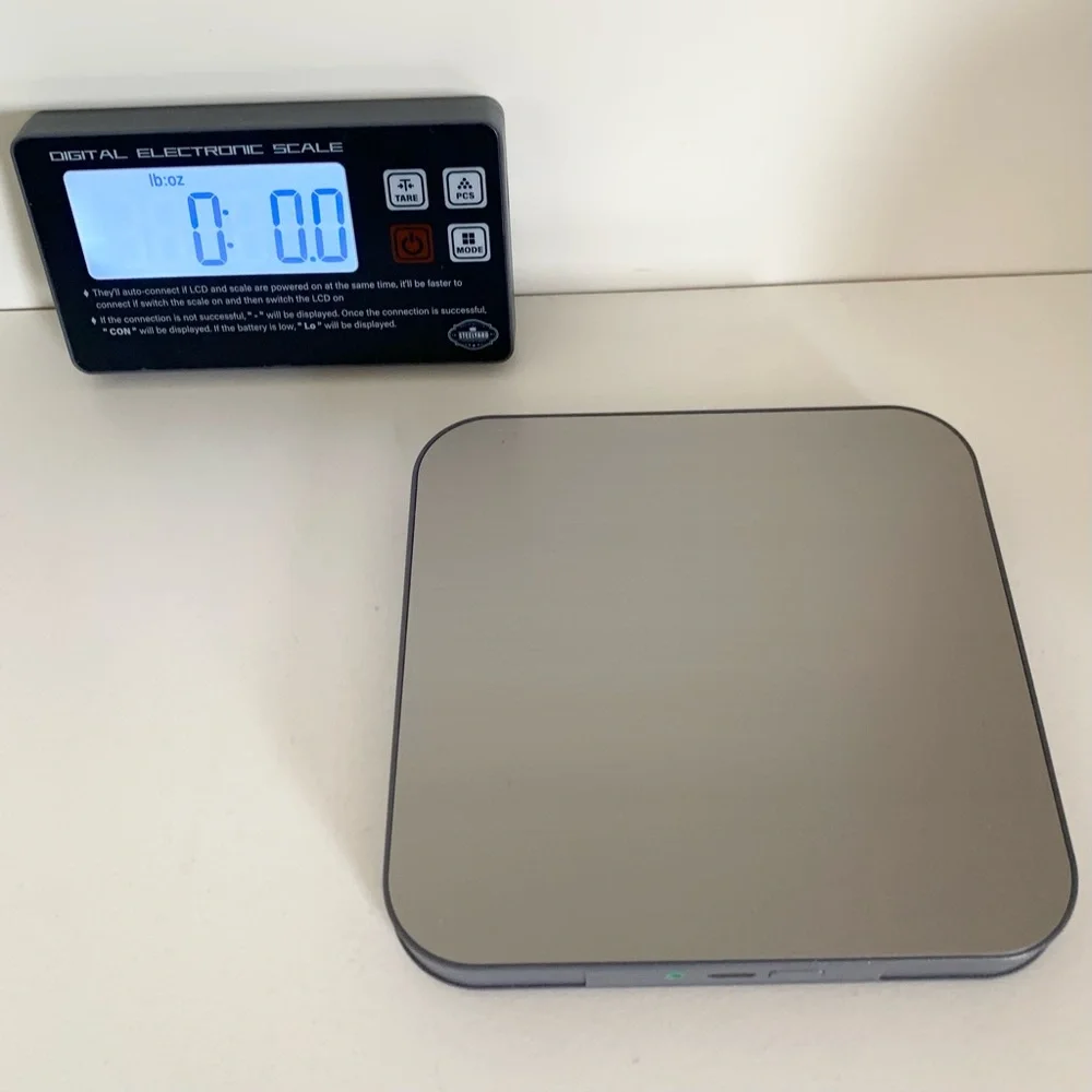 Bluetooth Digital Electric Scale wireless rechargeable